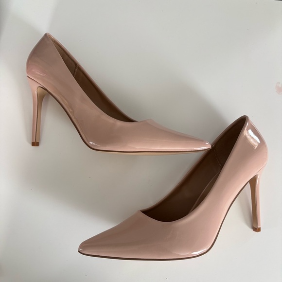 Call It Spring Beige Heels - Picture 2 of 6